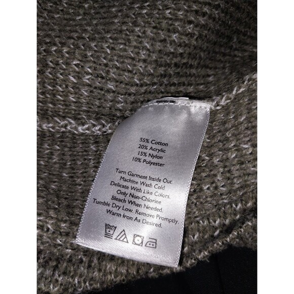 Eddie Bauer Hooded Knit Sweater Women’s Size Medium Pullover Stretch Outdoor - Picture 6 of 7